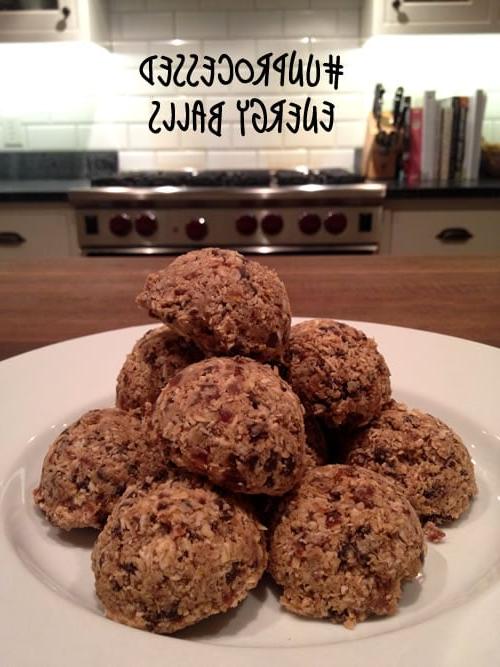 #Unprocessed Energy Balls - Palline Energetiche Non Processate: uno snack sano e delizioso per tutta la famiglia