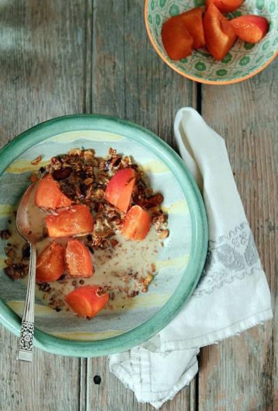 Granola fatta in casa con olio d'oliva