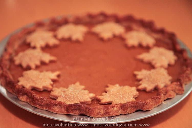 Crostata di Zucca Speziata al Sciroppo d'Acero