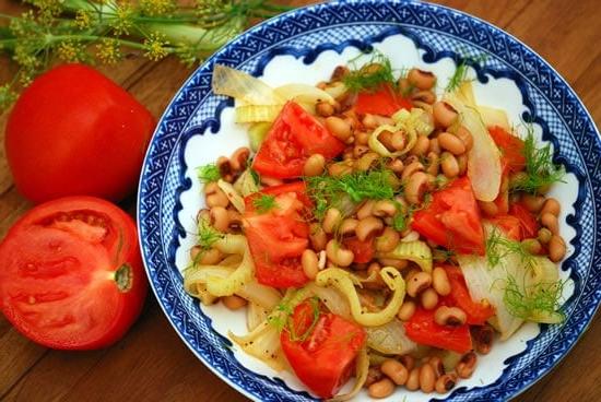 Fagioli dall'Occhio Nero con Finocchio