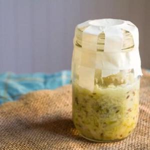 Chucrut in Fermentazione
