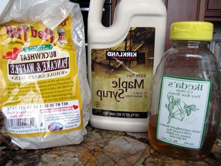 Preparato per Pancake, Sciroppo d'Acero e Miele