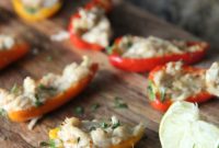Savory Crab-Filled Peppers
