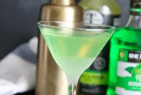 Emerald Apple Martini