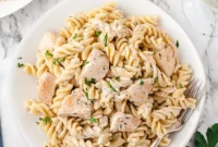 Aromatic Chicken Thyme Pasta