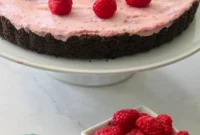 Dreamy No-Bake White Chocolate Raspberry Tart