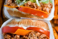 Pulled Chicken Sandwiches