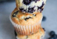 Bursting Blueberry Muffins