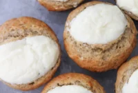 Heavenly Banana Cream Cheese Muffins