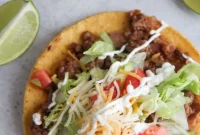Loaded Beef Tostadas