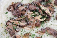 Decadent Truffle Mushroom Risotto