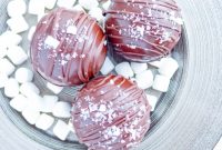 Decadent Salted Caramel Hot Chocolate Bombs