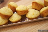 Golden Ham & Cheese Cornbread Muffins