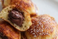 Mouthwatering Nutella Stuffed Aebleskivers