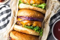 Homemade Classic Cheeseburger Perfection