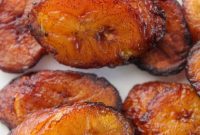 Caramelized Plantain Slices