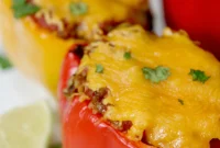 Bell Pepper Taco Boats