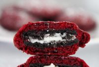 Decadent Red Velvet Fried Oreos