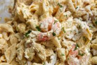 Summer Seafood Pasta Salad