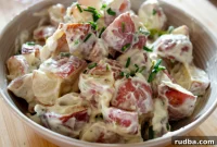 Crispy Roasted Potato Salad