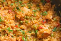 Creamy Cuban Chicken and Rice