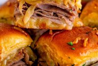 Dunkable French Dip Sliders