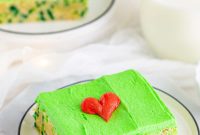 Grinchy Green Sugar Cookie Bars