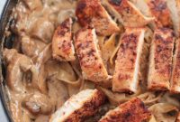 Ultimate Mushroom Chicken Fettuccine Alfredo