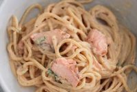 Creamy Cajun Salmon Pasta