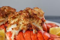 Luxurious Air Fryer Stuffed Lobster Tails