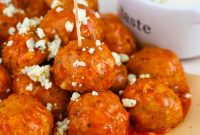 Sticky Honey Buffalo Chicken Bites