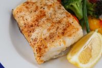 Succulent Baked Chilean Sea Bass