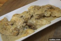 Velvet Mushroom Cheese Chicken
