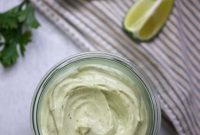 Creamy Avocado Sauce