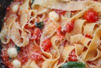 Bursting Cherry Tomato Pasta