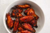 Crispy Air Fryer Honey BBQ Wings