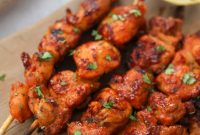 BBQ Chicken Skewers