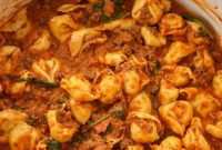 Creamy One Pan Tortellini