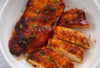 Perfect Air Fryer BBQ Chicken Breasts