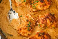 Fiery & Rich Chicken Thighs