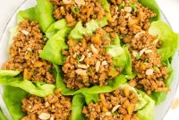 Savory Chicken Lettuce Wraps