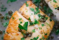 Zesty Lemon Caper Cod