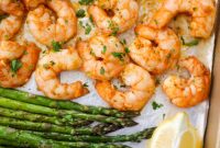 Oven Roasted Shrimp and Asparagus