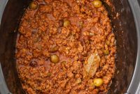 Crockpot Cuban Picadillo