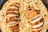 Creamy Chicken Fettuccine