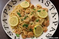 Luscious Lemon Shrimp Pasta
