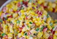 Luscious Creamy Corn Salad