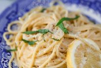 Luscious Lemon Spaghetti
