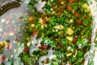 Fresh Chimichurri Sauce