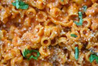 Creamy Tomato Pasta Hoops